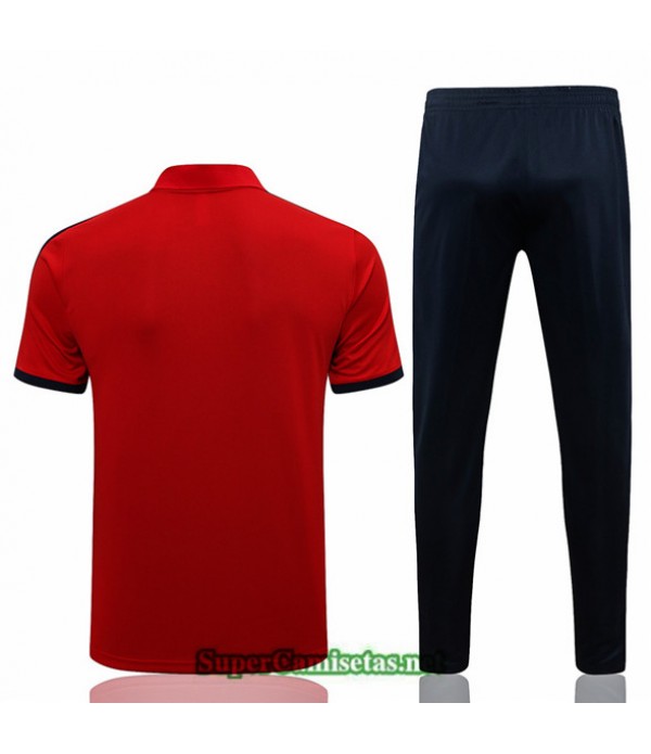 Tailandia Camiseta Kit De Entrenamiento Arsenal Rojo 2021/22
