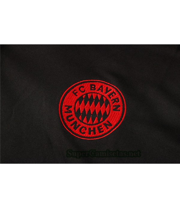 Tailandia Camiseta Kit De Entrenamiento Bayern Munich Polo Gris Oscuro 2021/22