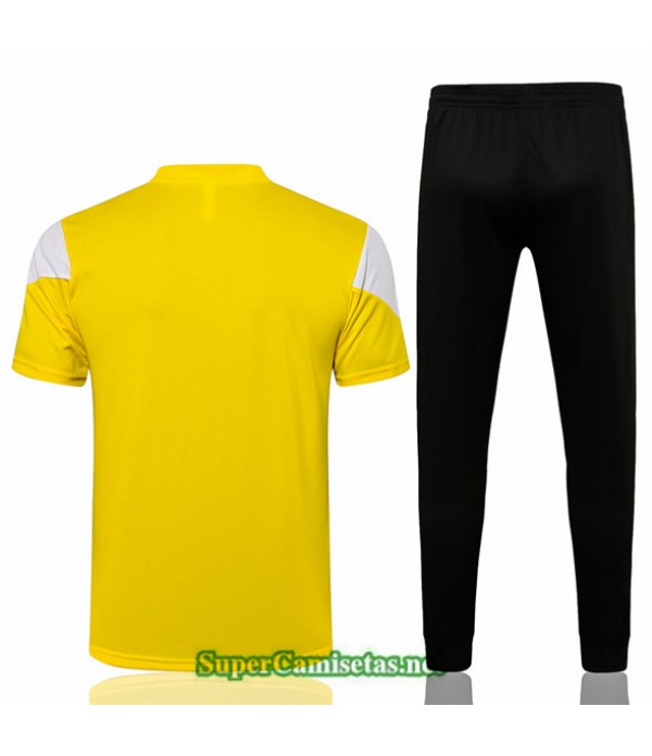 Tailandia Camiseta Kit De Entrenamiento Borussia Dortmund Amarillo 2021/22