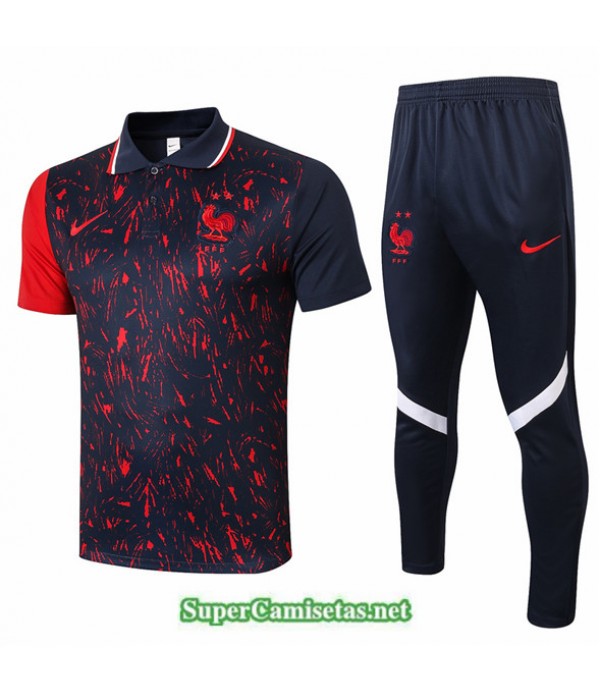 Tailandia Camiseta Kit De Entrenamiento Francia Po...