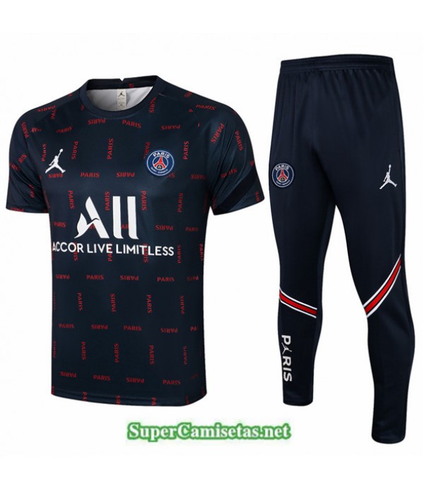 Tailandia Camiseta Kit De Entrenamiento Jordan Psg...