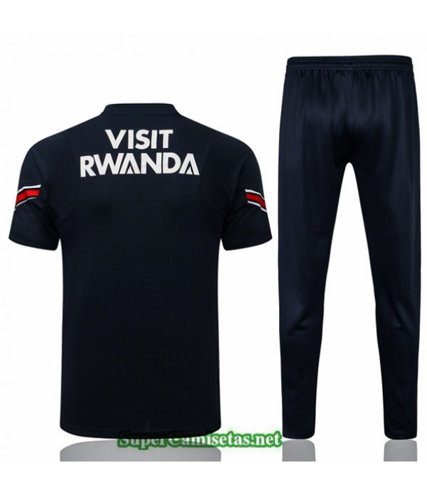 Tailandia Camiseta Kit De Entrenamiento Jordan Psg Azul Marino 2021/22