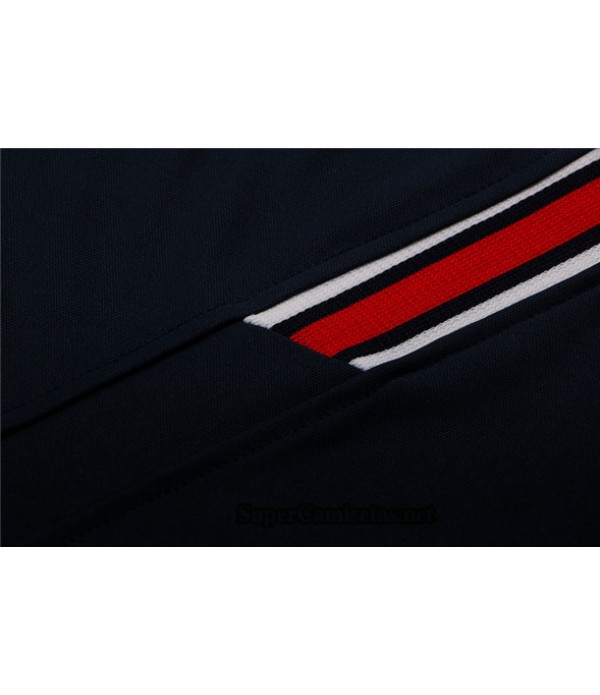 Tailandia Camiseta Kit De Entrenamiento Jordan Psg Azul Marino 2021/22