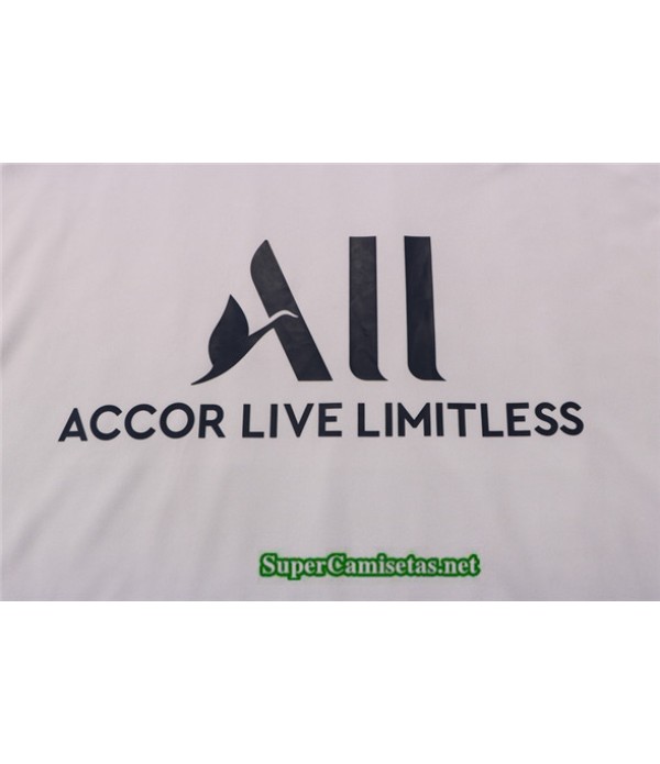 Tailandia Camiseta Kit De Entrenamiento Jordan Psg Blanco 2021/22