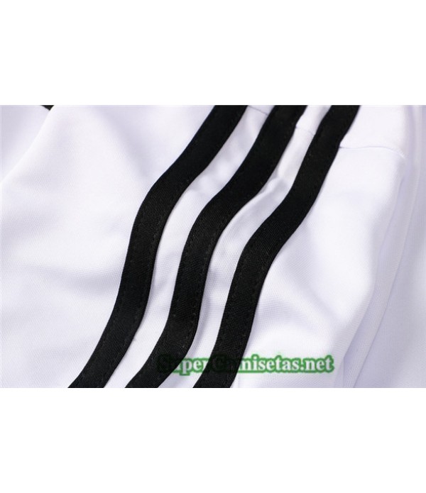 Tailandia Camiseta Kit De Entrenamiento Juventus Polo Blanco/negro 2021/22