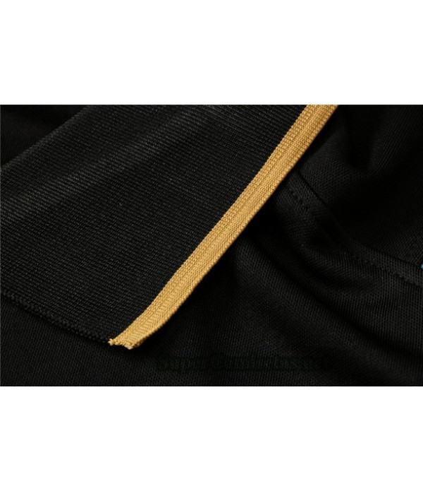 Tailandia Camiseta Kit De Entrenamiento Liverpool Polo Negro 2021/22