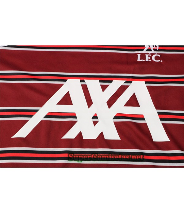 Tailandia Camiseta Kit De Entrenamiento Liverpool Rojo 2021/22
