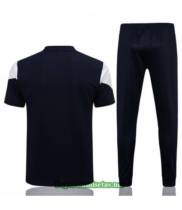 Tailandia Camiseta Kit De Entrenamiento Manchester City Azul Oscuro 2021/22