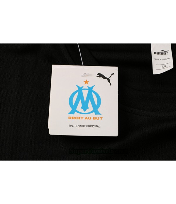 Tailandia Camiseta Kit De Entrenamiento Marsella Negro 2021/22