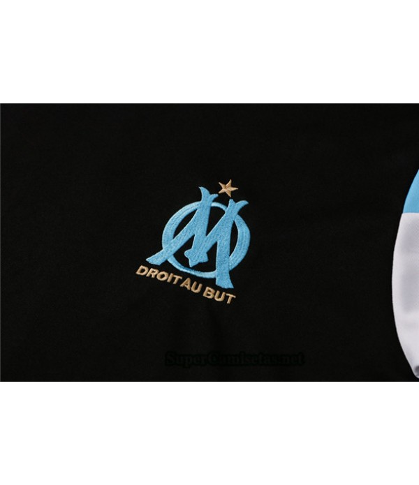 Tailandia Camiseta Kit De Entrenamiento Marsella Negro 2021/22