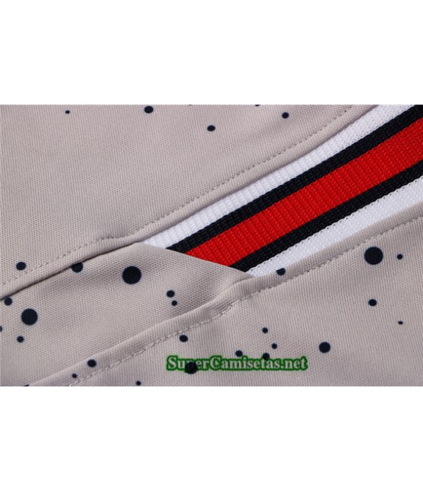 Tailandia Camiseta Kit De Entrenamiento Psg Polo Gris Claro 2021/22