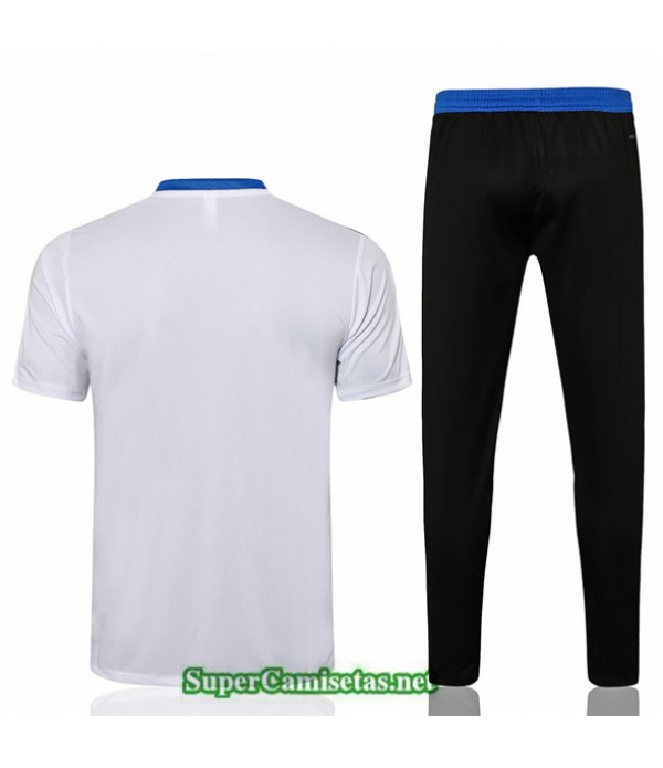 Tailandia Camiseta Kit De Entrenamiento Real Madrid Blanco 2021/22