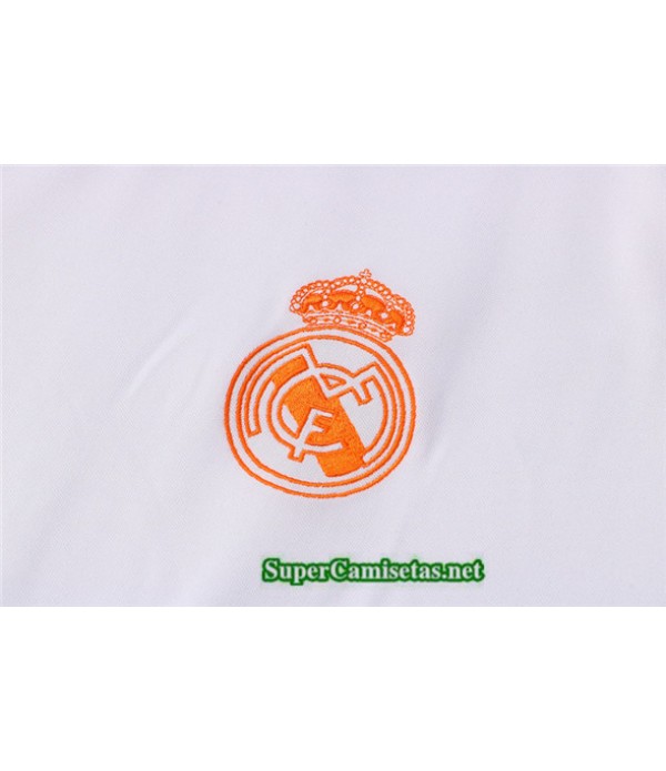 Tailandia Camiseta Kit De Entrenamiento Real Madrid Blanco 2021/22