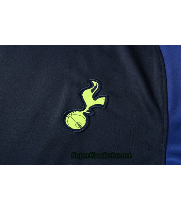 Tailandia Camiseta Kit De Entrenamiento Tottenham Hotspur Azul Marino 2021/22