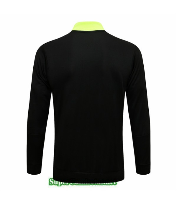 Tailandia Camiseta Manchester United Chaqueta Negro/amarillo Col Haut 2021/22