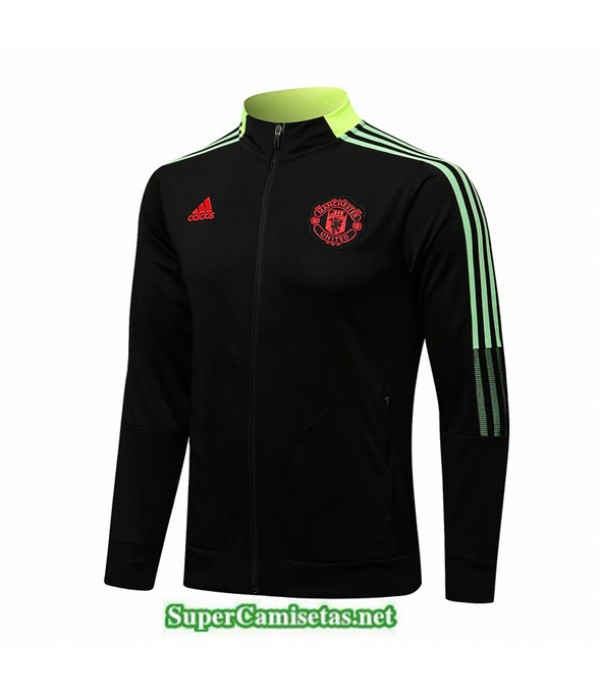 Tailandia Camiseta Manchester United Chaqueta Negr...