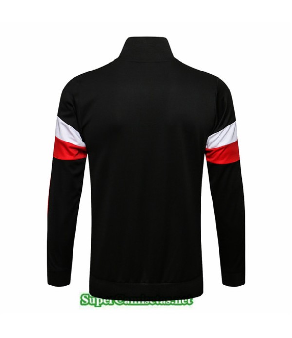 Tailandia Camiseta Manchester United Chaqueta Negro/blanco Col Haut 2021/22