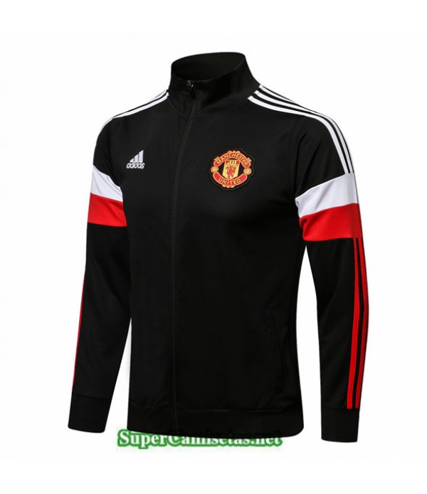 Tailandia Camiseta Manchester United Chaqueta Negr...