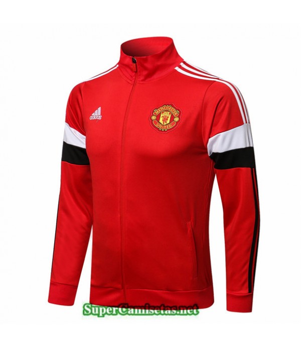 Tailandia Camiseta Manchester United Chaqueta Rojo...