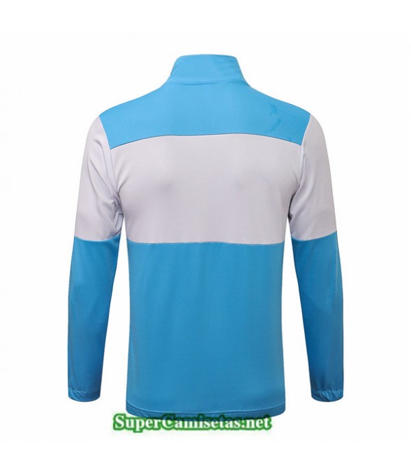 Tailandia Camiseta Marsella Chaqueta Azul Claro/blanco 2021/22