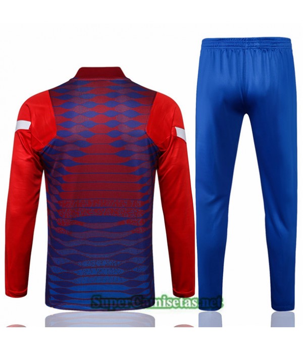 Tailandia Chandal Barcelona Azul/rojo 2021/22