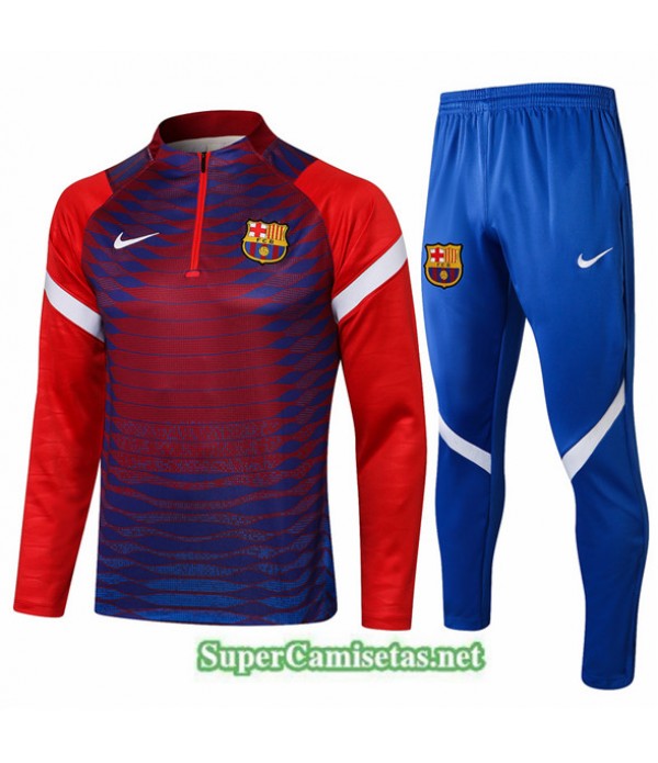 Tailandia Chandal Barcelona Azul/rojo 2021/22