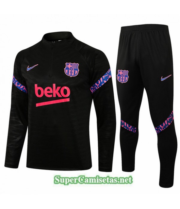 Tailandia Chandal Barcelona Negro 2021/22