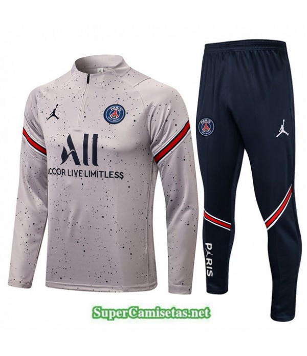 Tailandia Chandal Jordan Psg Gris 2021/22