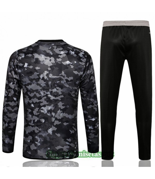 Tailandia Chandal Juventus Gris Oscuro 2021/22 Cuello Redondo