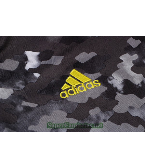 Tailandia Chandal Juventus Gris Oscuro 2021/22 Cuello Redondo