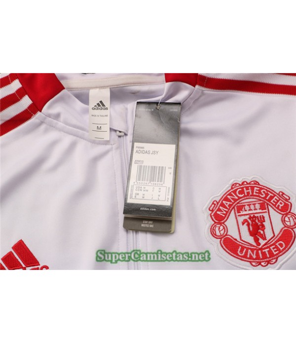 Tailandia Chandal Manchester United Blanco 2021/22