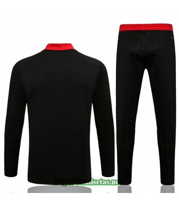 Tailandia Chandal Manchester United Negro/rojo 2021/22