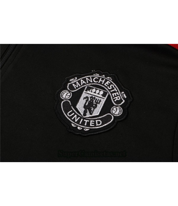Tailandia Chandal Manchester United Negro/rojo 2021/22
