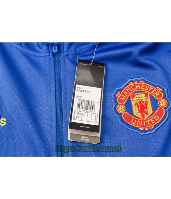 Tailandia Chandal Manchester United Champions League Azul 2021/22