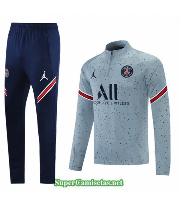 Tailandia Chandal Psg Jordan Gris 2021/22