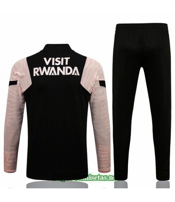 Tailandia Chandal Psg Negro/rosa 2021/22