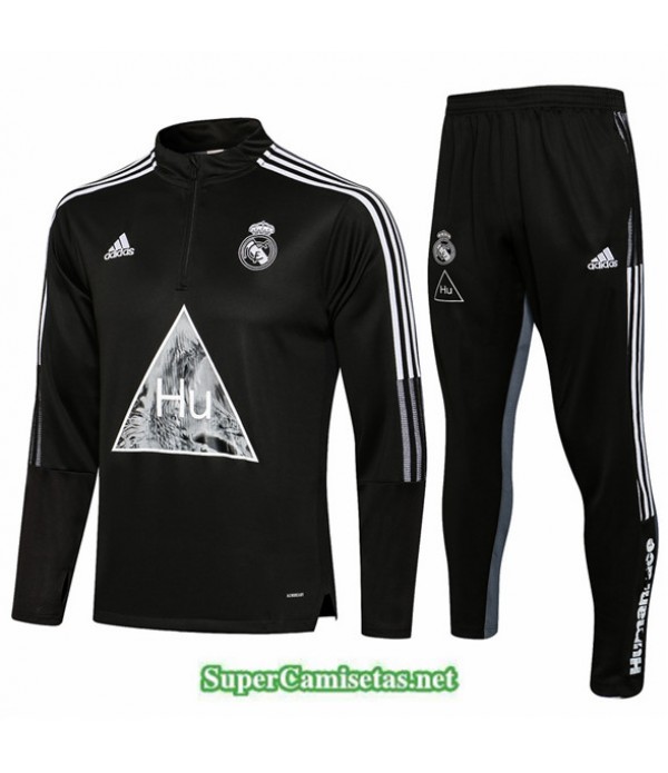 Tailandia Chandal Real Madrid Negro 2021/22