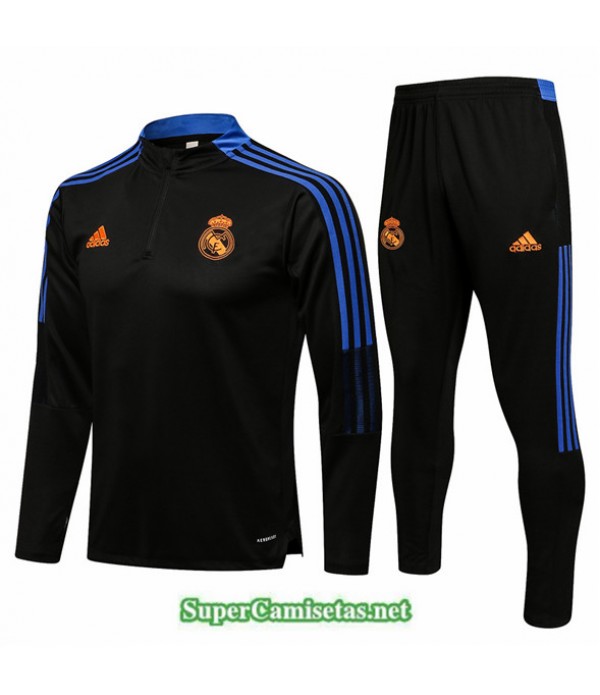 Tailandia Chandal Real Madrid Negro 2021/22
