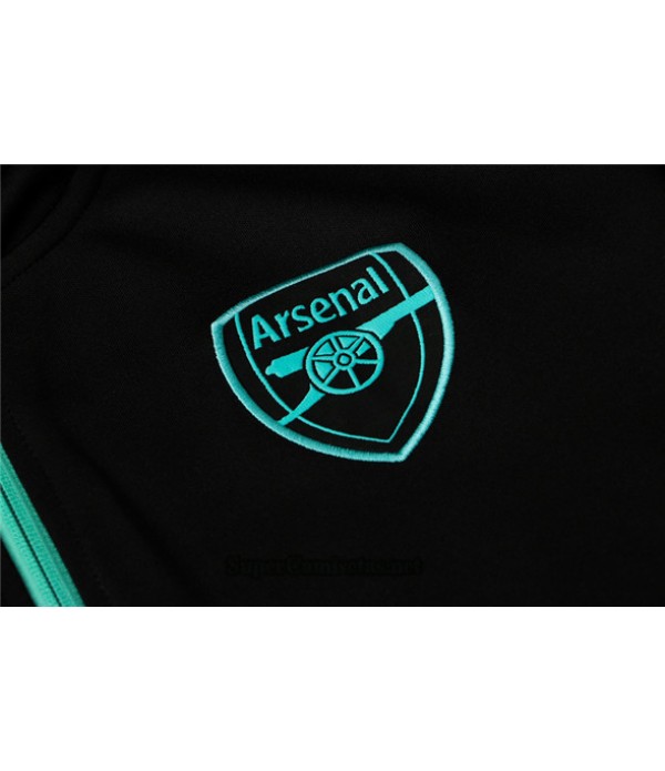 Tailandia Chaqueta Chandal Arsenal Negro 2021/22