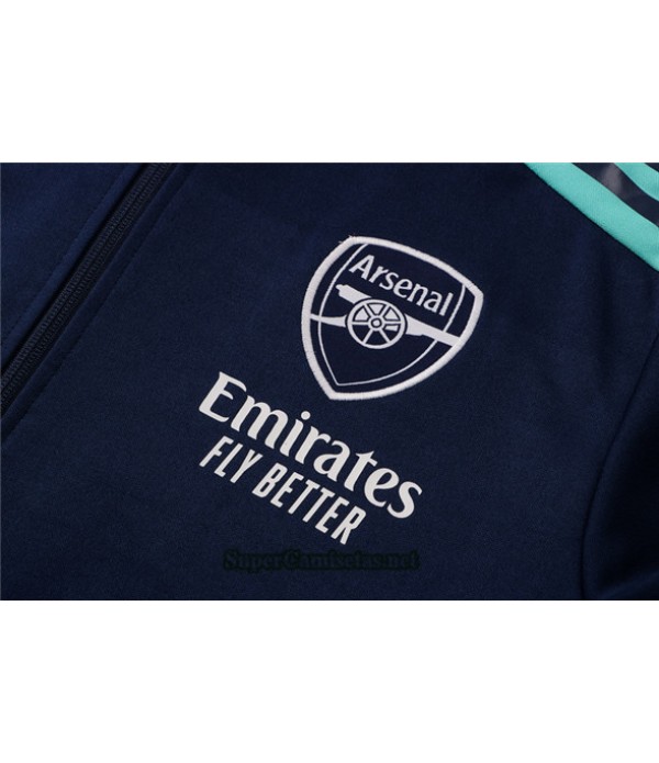 Tailandia Chaqueta Chandal Arsenal Champions League Azul Oscuro 2021/22