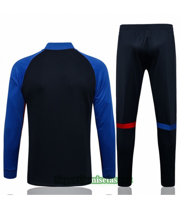 Tailandia Chaqueta Chandal Barcelona Azul 2021/22