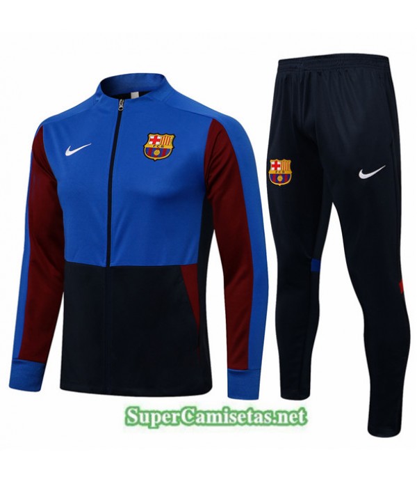 Tailandia Chaqueta Chandal Barcelona Azul 2021/22