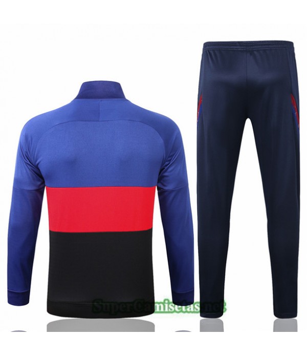 Tailandia Chaqueta Chandal Barcelona Azul/rojo 2021/22