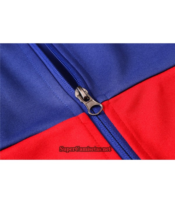 Tailandia Chaqueta Chandal Barcelona Azul/rojo 2021/22
