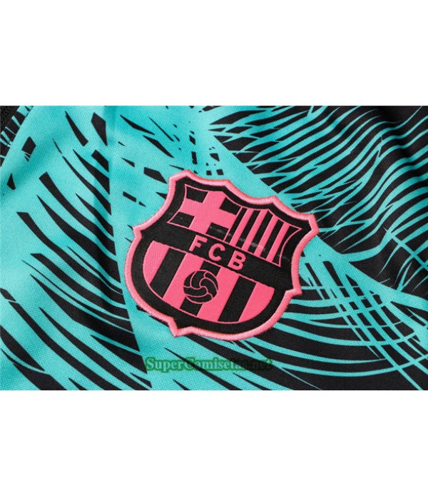 Tailandia Chaqueta Chandal Barcelona Verde 2021/22