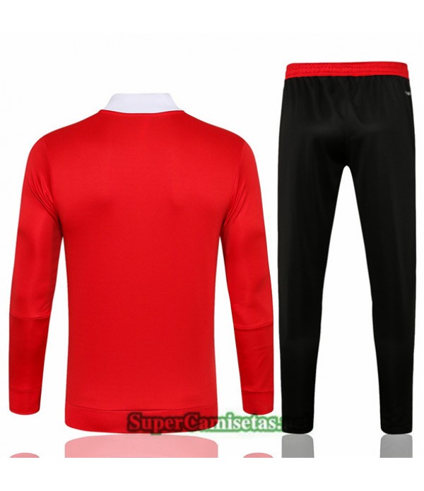 Tailandia Chaqueta Chandal Bayern Munich Rojo 2021/22 Col Haut