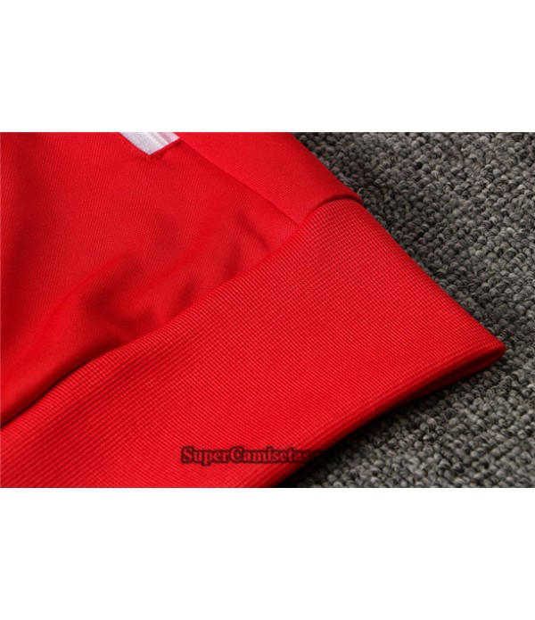 Tailandia Chaqueta Chandal Bayern Munich Rojo 2021/22 Col Haut