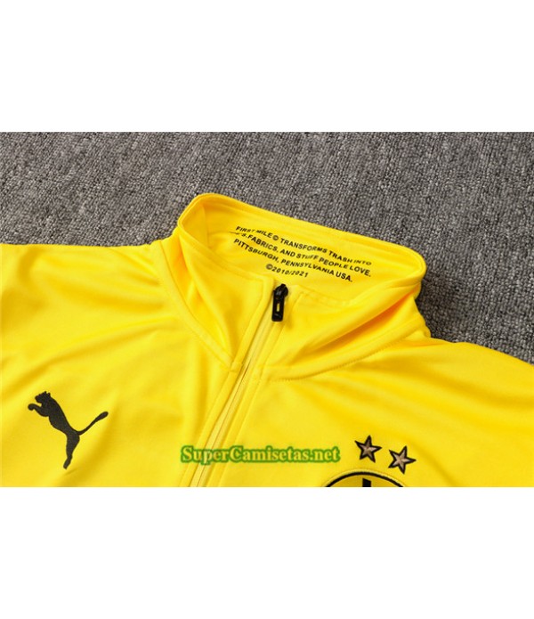 Tailandia Chaqueta Chandal Borussia Dortmund Amarillo 2021/22