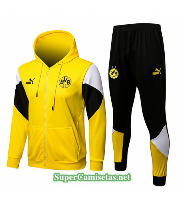 Tailandia Chaqueta Chandal Borussia Dortmund Sombrero Amarillo 2021/22