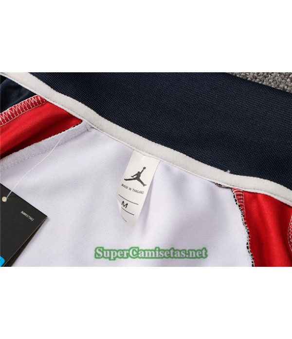 Tailandia Chaqueta Chandal Jordan Psg Blanco/azul Marino 2021/22 Col Haut